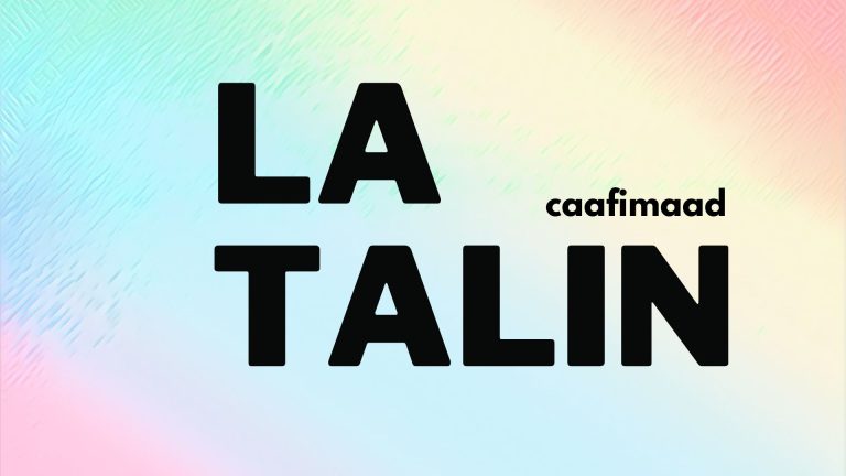 Dhaqtar Soomaali, Maqaalo, Caafiye